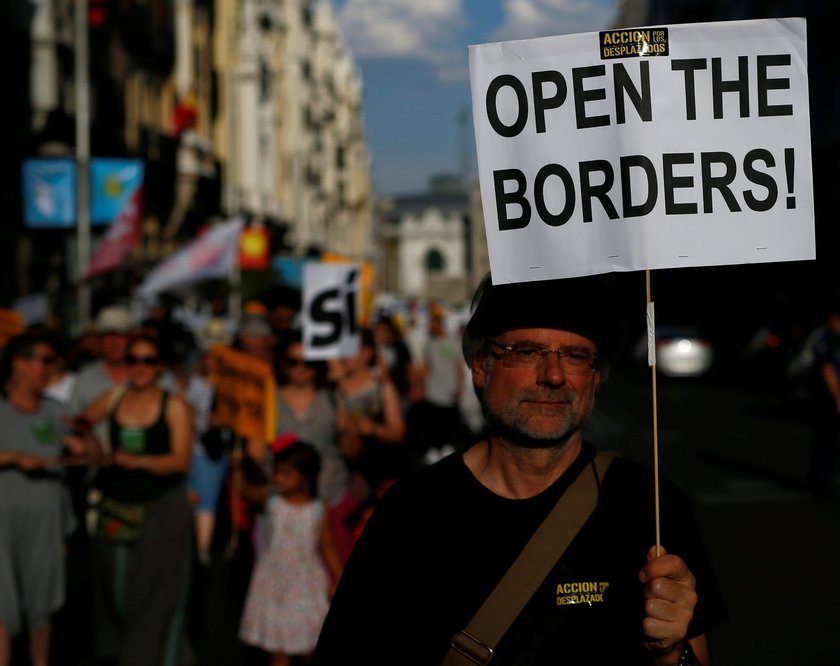 Manifestację zorganizowały ugrupowania lewicowe