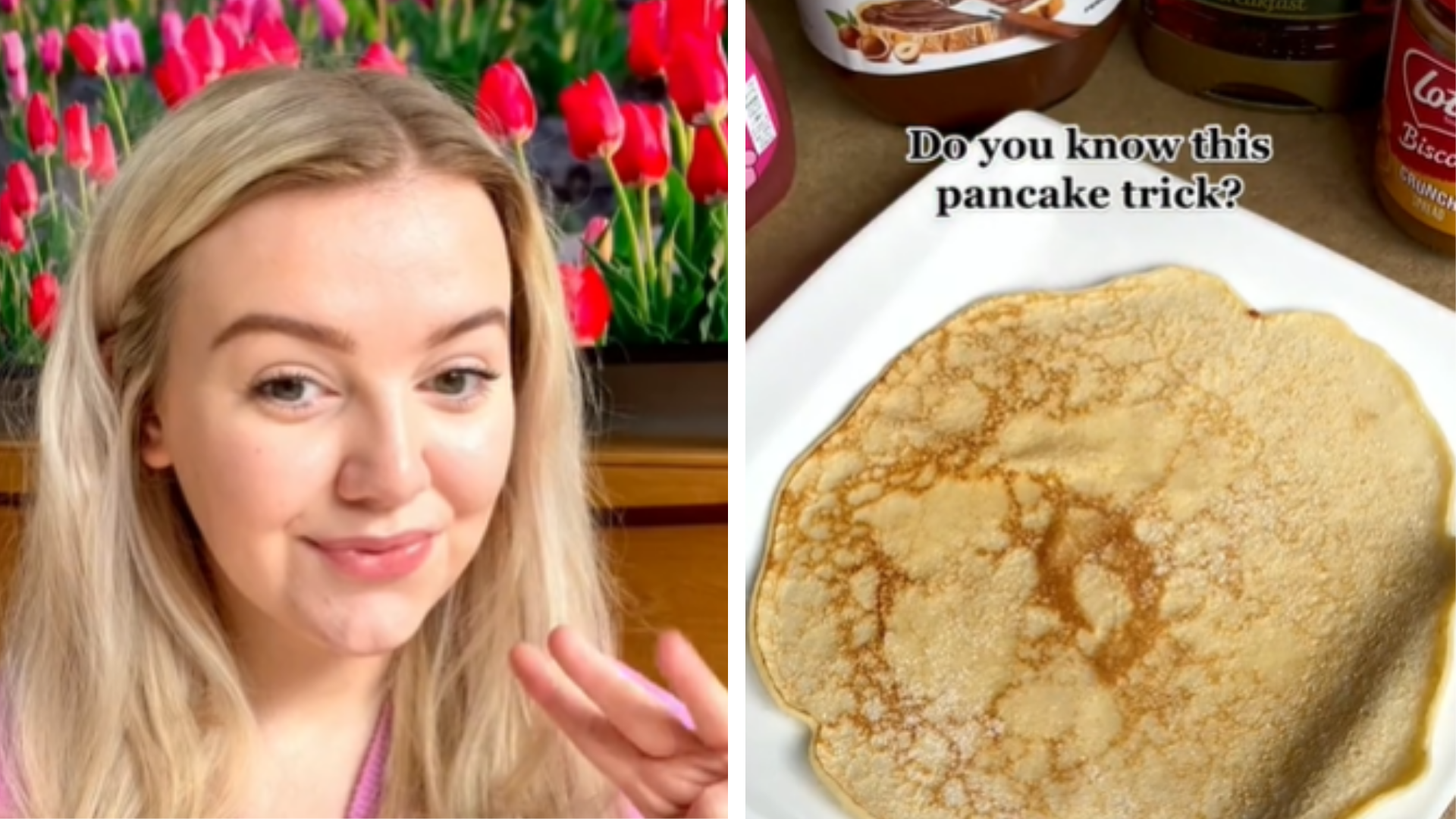 Tiktokerka ukázala, ako si pripravuje palacinky