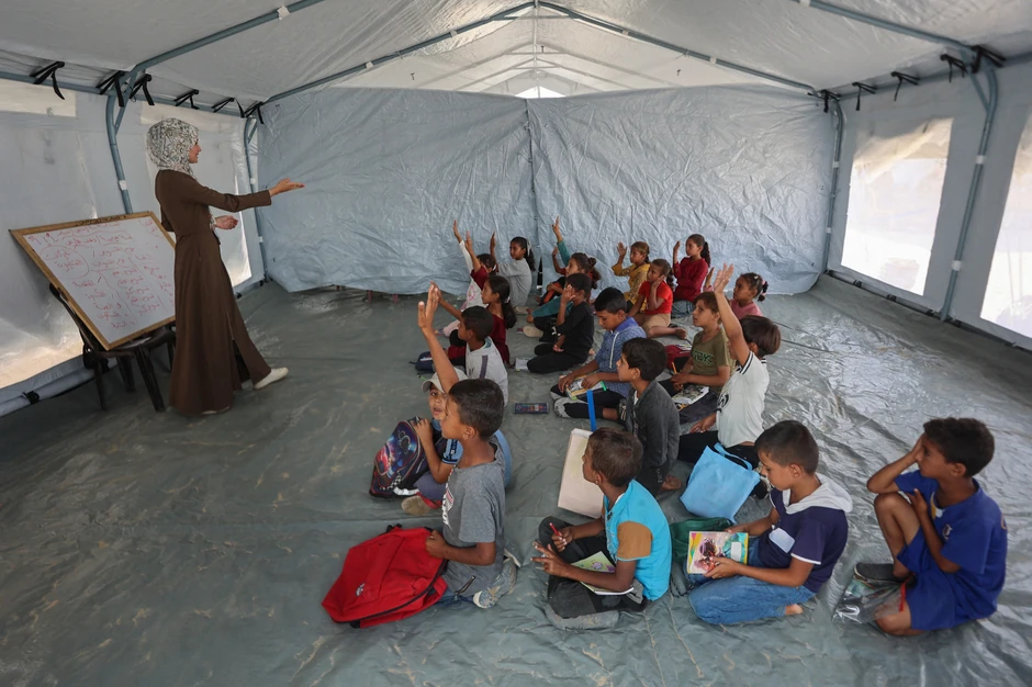 Samo 38 odsto dece školskog uzrasta u Gazi imalo je pristup bilo kakvom obliku obrazovanja u poslednje dve godine