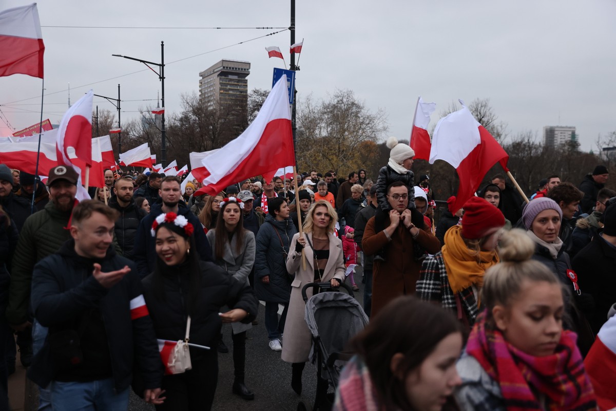 11.11.2022 Warszawa. Narodowe Święto Niepodległości