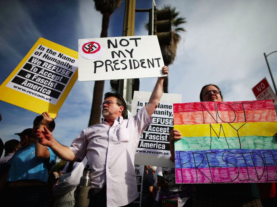 California went blue on Election Day 2016.