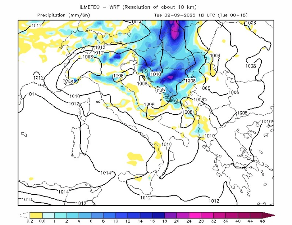 Kišni dan biće i i utorak, 2. septembar