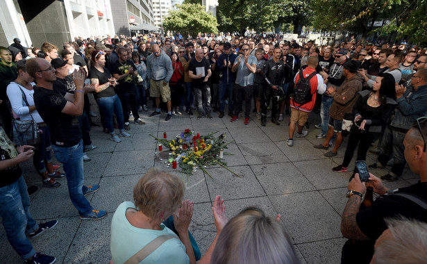 Demonstracja skrajnej prawicy w Chemnitz