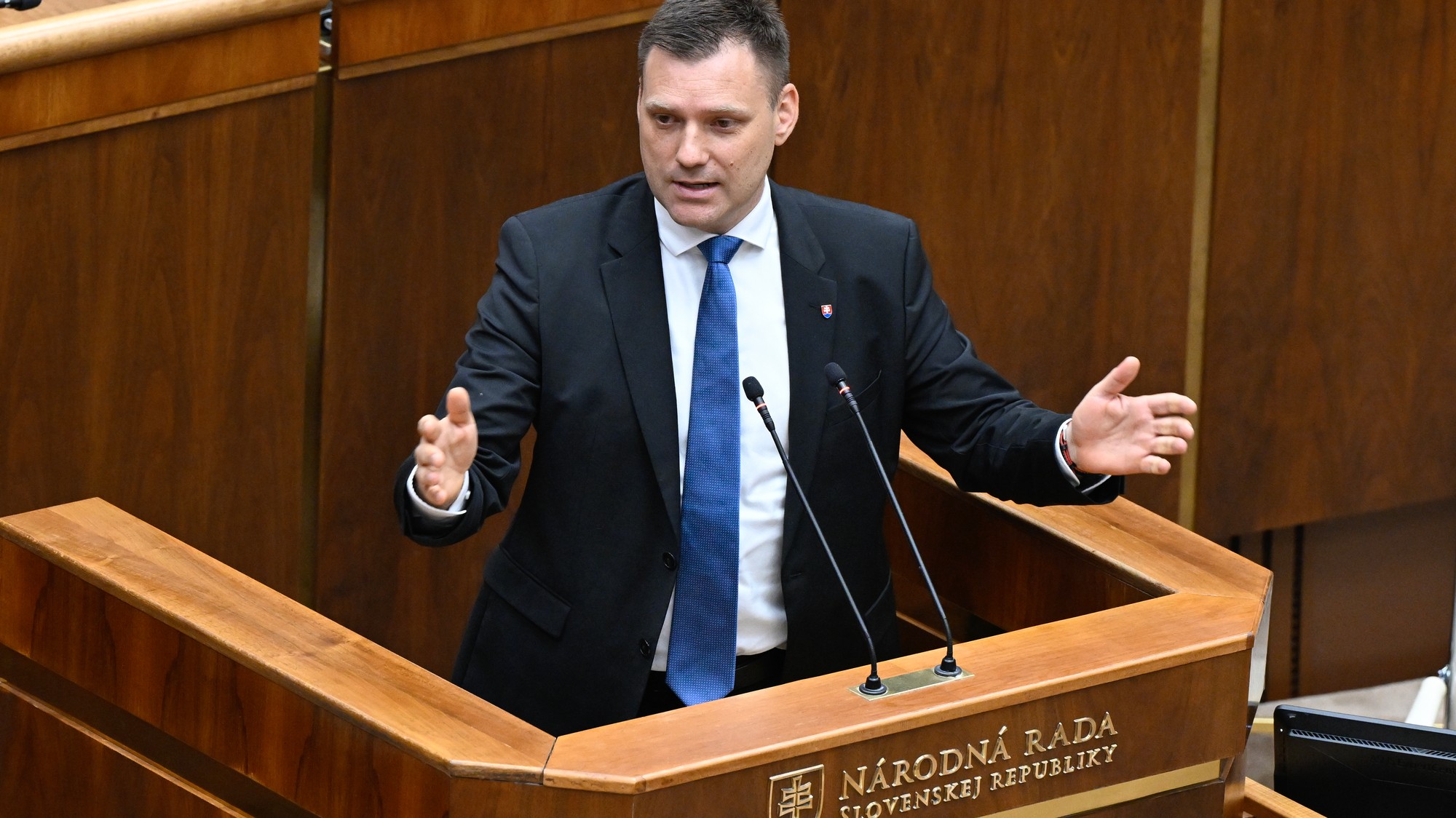 Minister životného prostredia SR Tomáš Taraba.