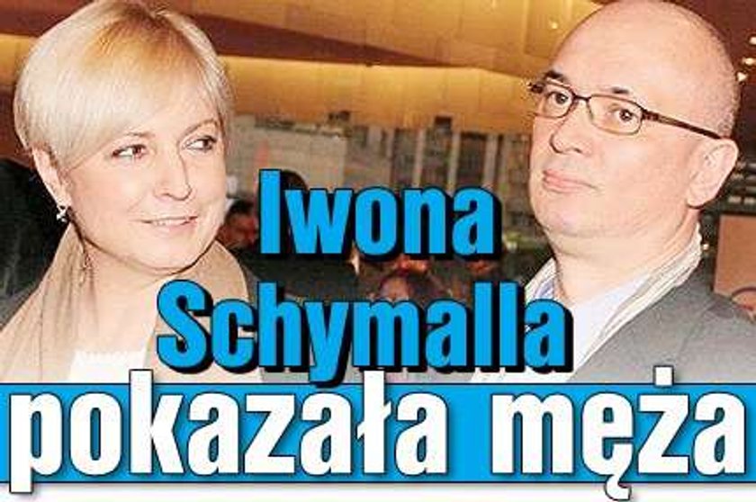 Iwona Schymalla pokazała męża