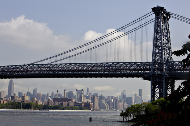 Widok na Nowy Jork. Największe miasto Wschodniego Wybrzerza Stanów Zjednoczonych zamieszkuje 22 mln ludzi. Fot. Bloomberg.