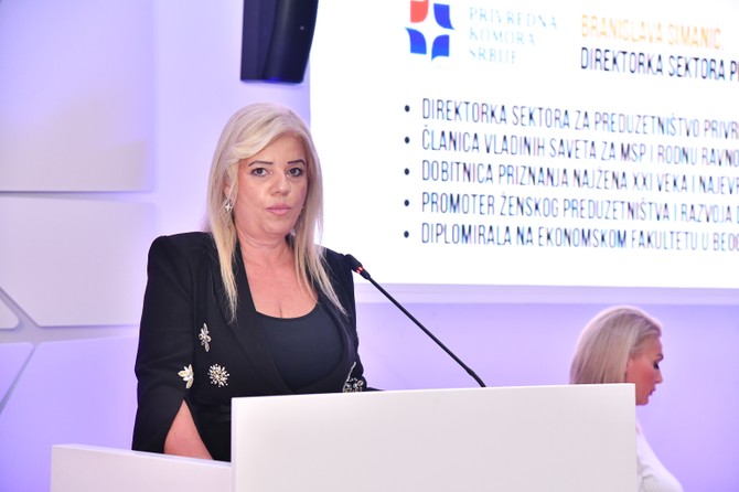 Brankica Simanić, direktorka sektora za preduzetništvo PKS
