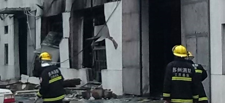 Wybuch w fabryce w Chinach. Nie żyje kilkadziesiąt osób