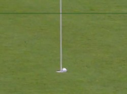 Takie uderzenie w golfie to rzadkość