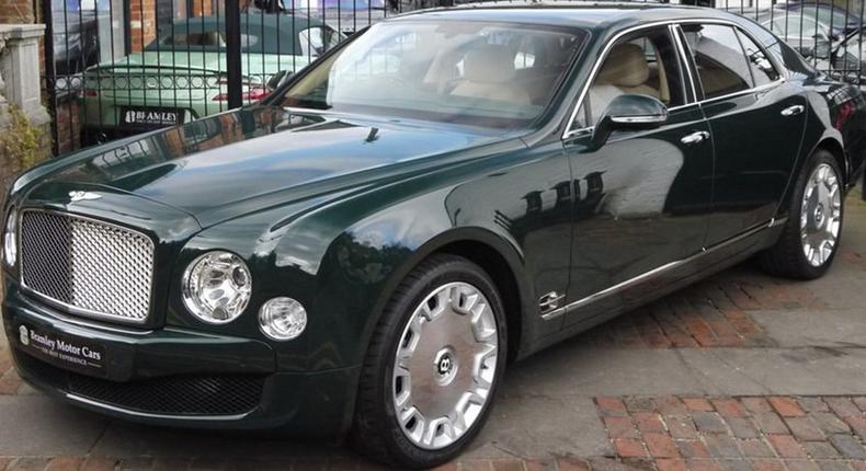 Queen Elizabeth II's 2012 Bentley Mulsanne 