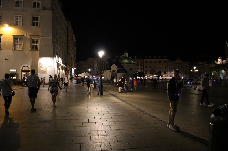 Rynek Główny nocą