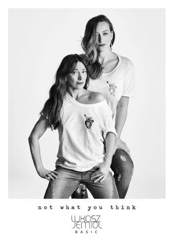 Karina Snuszka i Dorota Kuć w walentynkowej kampanii Łukasza Jemioła