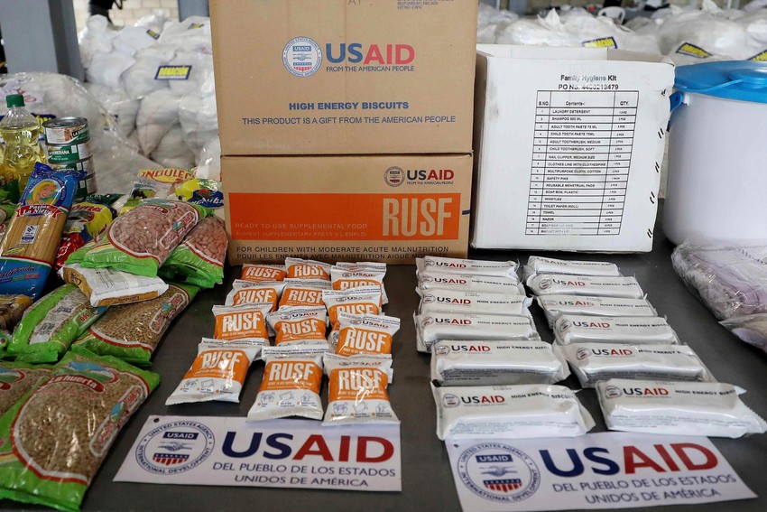 Kutije humanitarne pomoći USAID-a