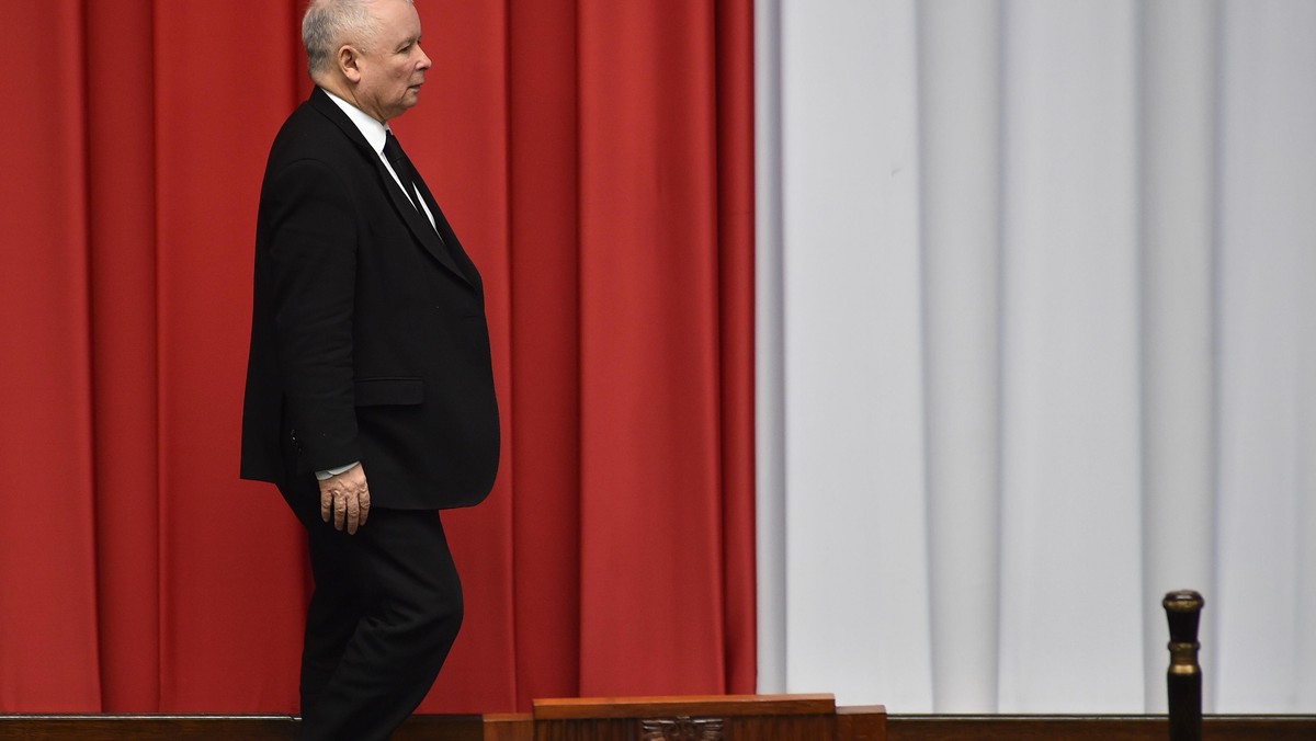 Sejm Posiedzenie Jarosław Kaczyński