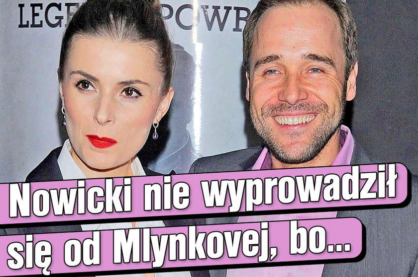 Mlynkova ma kłopot Nowicki się nie wyprowadza