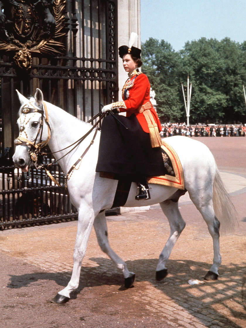 Królowa Elżbieta II na... kucyku