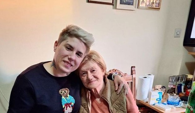 Jovana Tomić Matora sa majkom