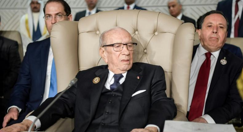 Tunisia's President Beji Caid Essebsi is doing well, his office says, a day after he fell ill