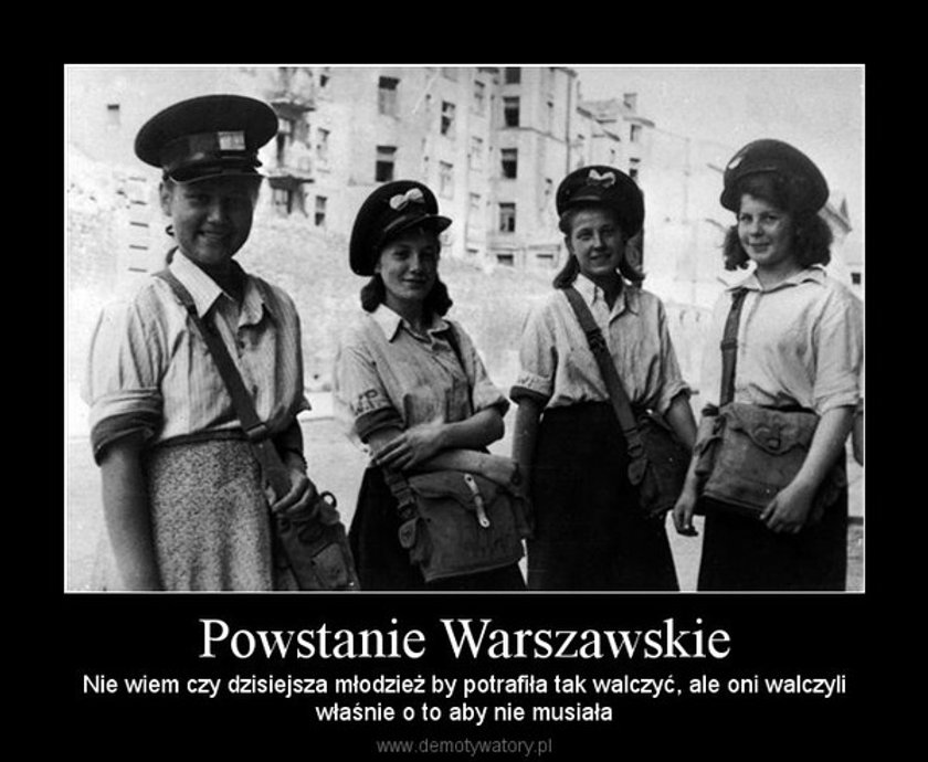 Zobacz memy o Powstaniu Warszawskim