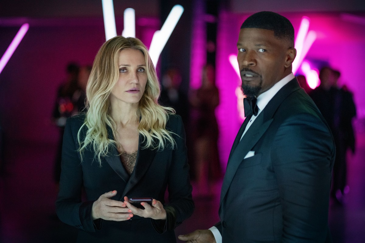 Cameron Diaz i Jamie Foxx w filmie "Znowu w akcji"
