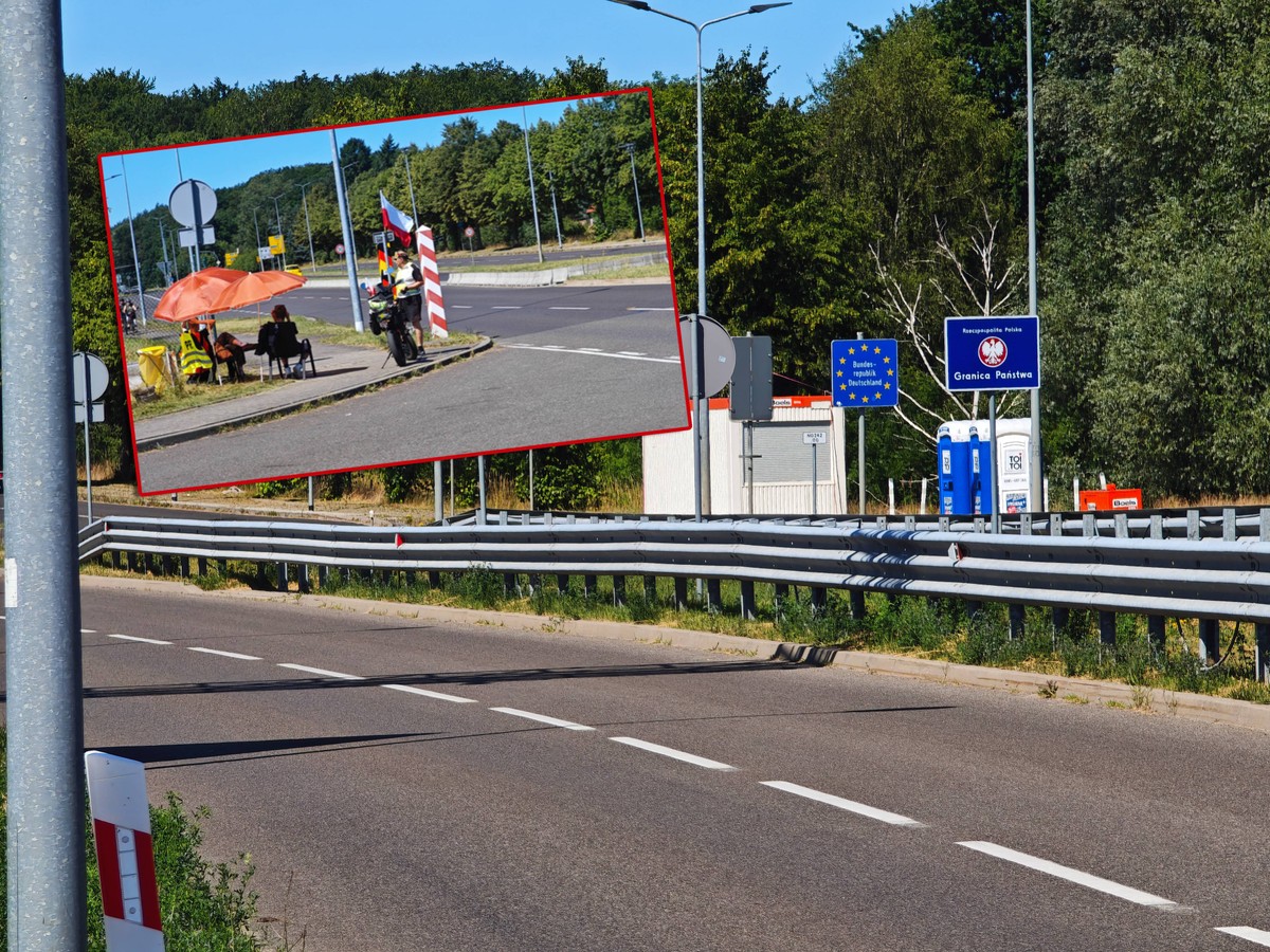 Pojechałem na granicę z Niemcami. Nie tego się spodziewałem