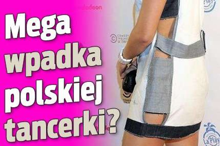 Mega wpadka tancerki "Tańca..."?