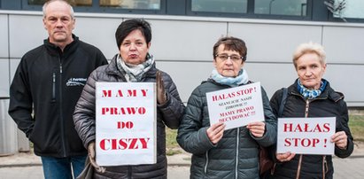 Protest w Balicach. Mieszkańcy nie chcą nocnych lotów