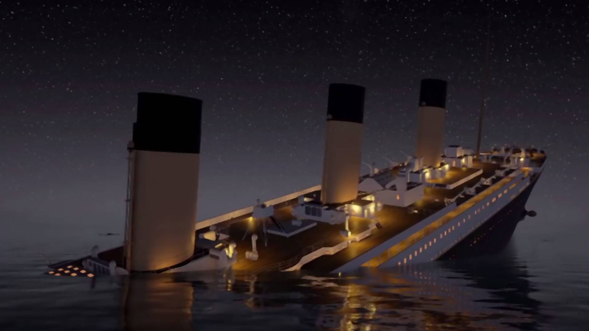 Sekunda po sekundzie odtworzono, jak tonął Titanic. Wideo obejrzano już prawie 90 mln razy