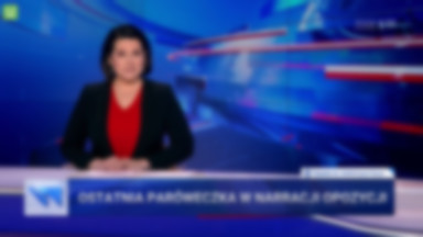 "Wiadomości" TVP odpowiadają na program TVN. "Ostatnia paróweczka w narracji opozycji"