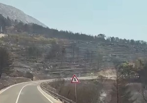 Vožnja magistralom kod Omiša