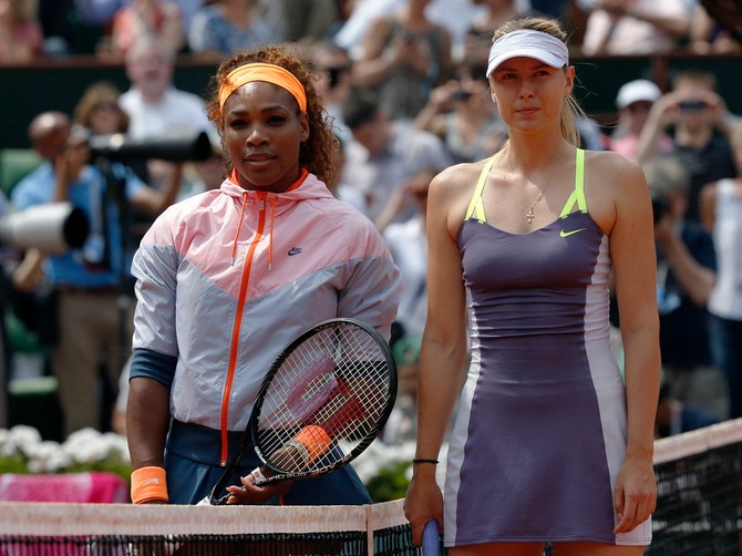 Serena Vilijams i Marija Šarapova