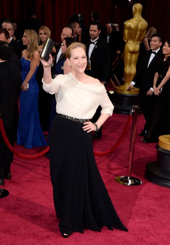 Meryl Streep na gali Oscarów 2014