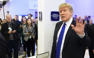 Davos: Reklama Ameryki w Szwajcarii