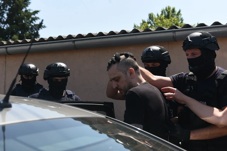 Hapšenje Zorana Marjanovića nakon donete presude