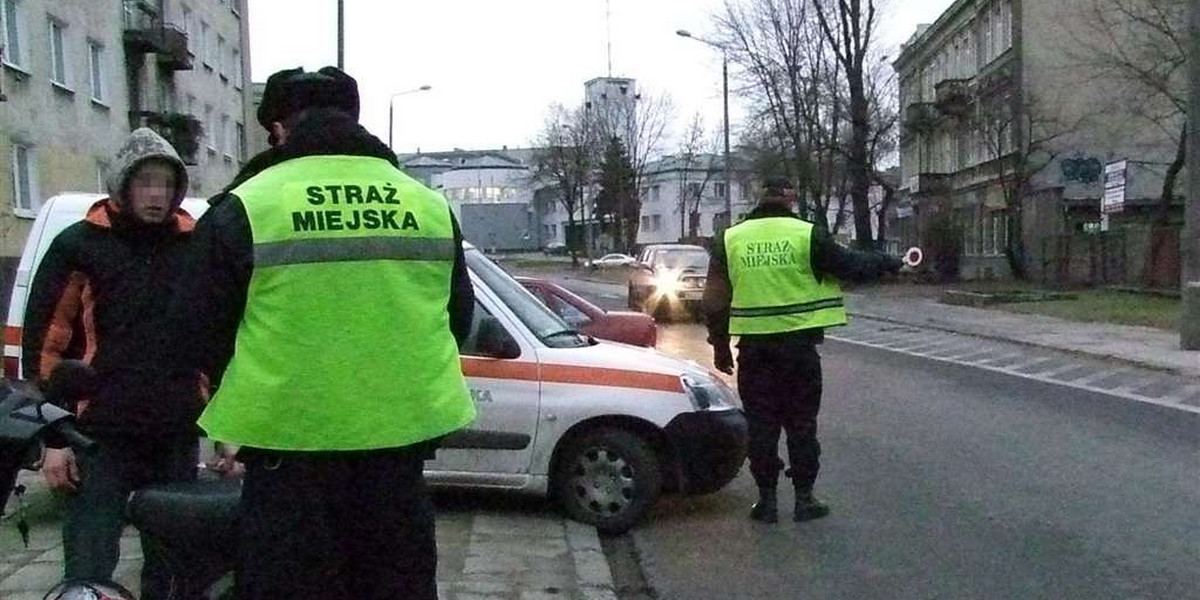 Hieny ze straży miejskiej 