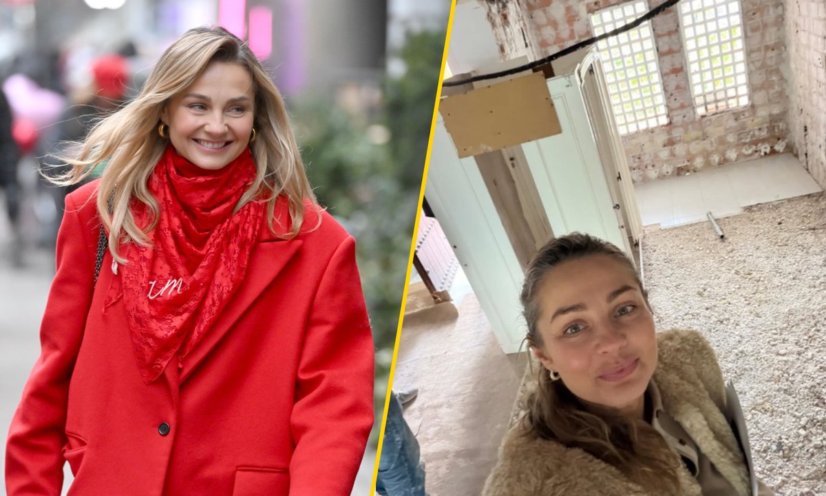 Małgorzata Socha relacjonuje remont domu. "Właściwie wielka demolka"