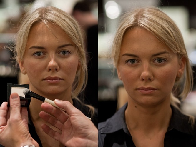 Efekty profesjonalnego nałożenia cieni widać gołym okiem.