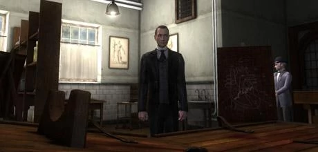 Screen z gry "Sherlock Holmes vs. Jack the Ripper"