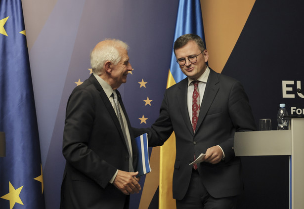 Josep Borrell i Dmytro Kułeba