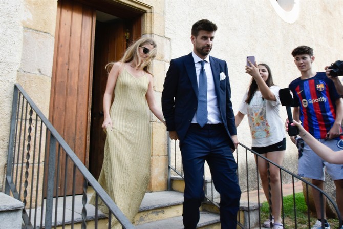 Venčanje brata Žerara Pikea