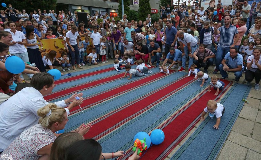 Prva trka u životu: Od starta do cilja mališane su delila četiri metra