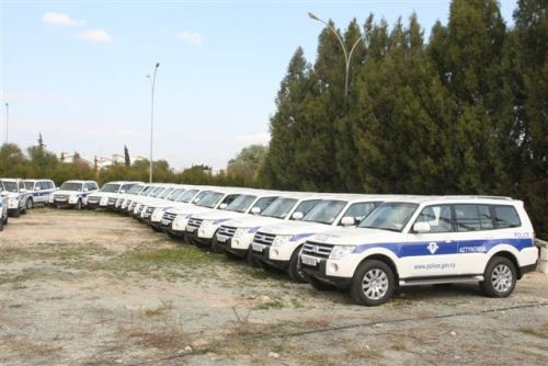 Mitsubishi Pajero - Wsparcie policji na Cyprze