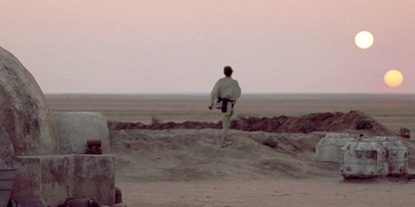 Scena iz filma "Ratovi zvezda"