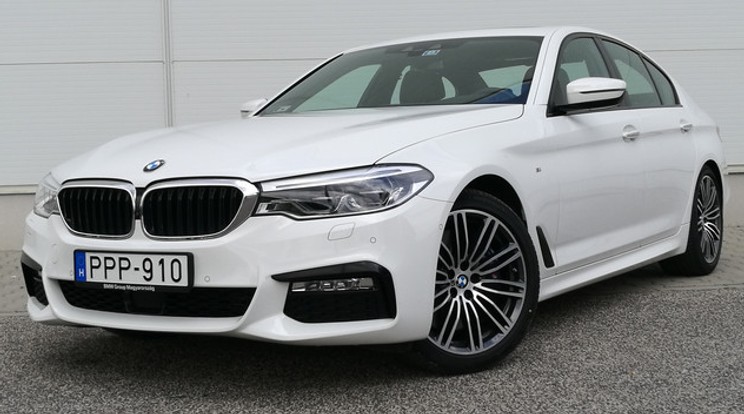 Egy BMW 540d xDrive /Fotó: Blikk