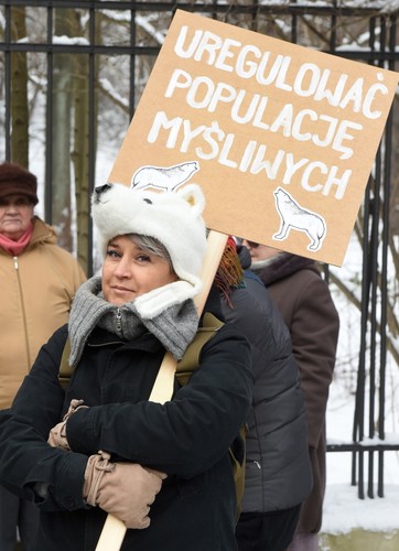 Marsz w obonie Puszczy Białowieskiej