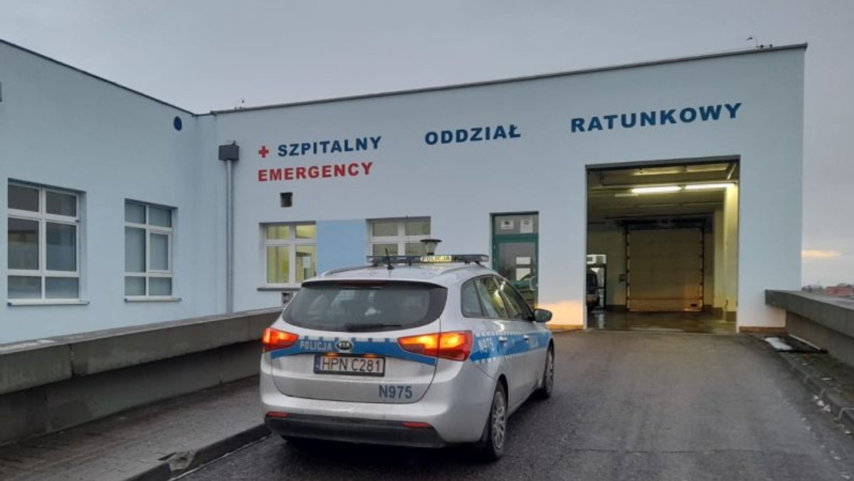 Rytel. Dziecko połknęło żrący krążek do WC. Eskortowała je policja