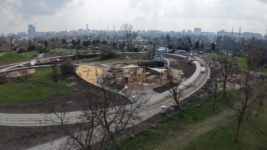 Trwają prace m.in. przy torze wrotkarskim