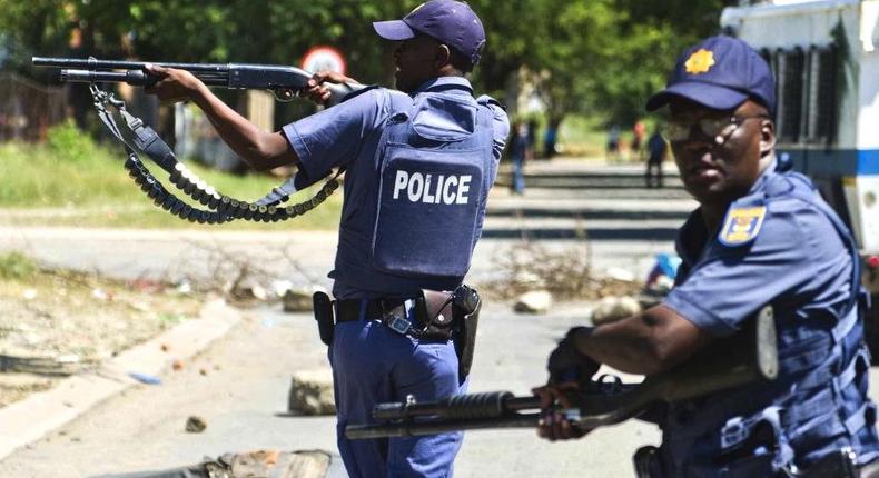 Intervention Police Sénégal