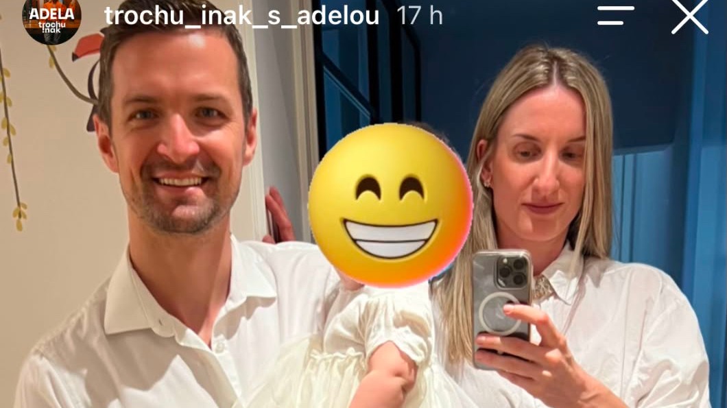 Viktor a Adela Vinczeovci s dcérkou Lujzou. 
