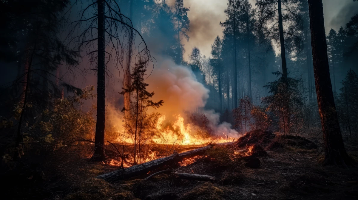  Coraz więcej województw zagrożonych pożarami lasów. Alert RCB